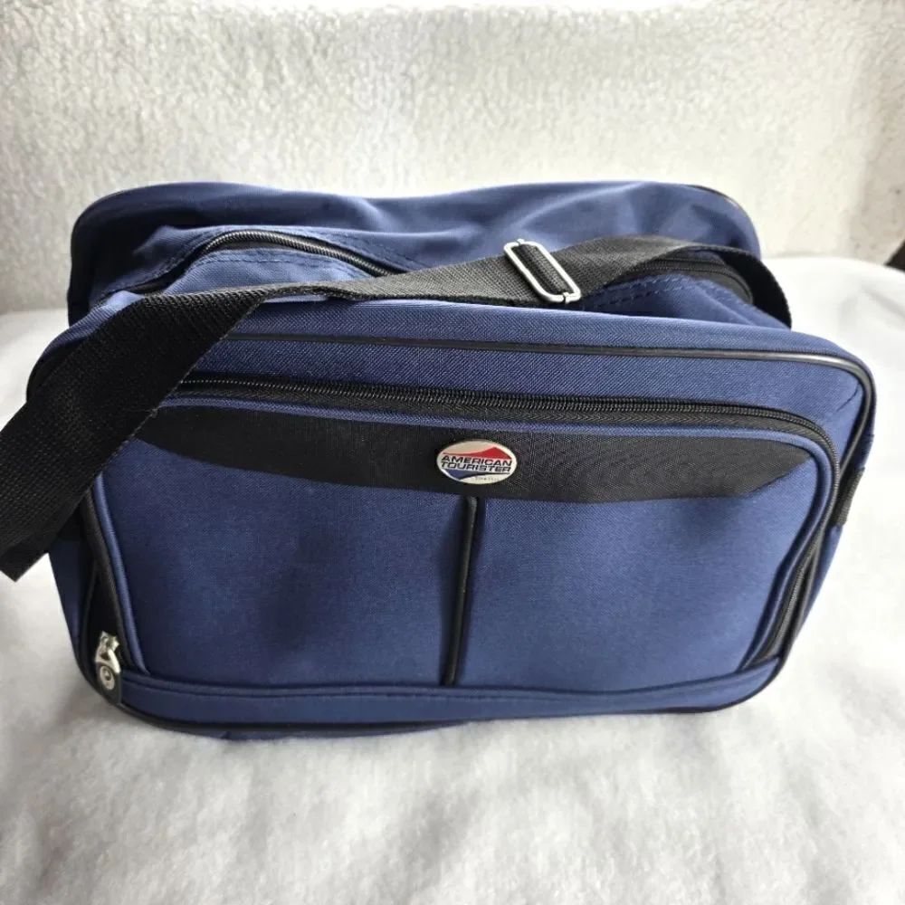 American Tourister Blue Travel Bag